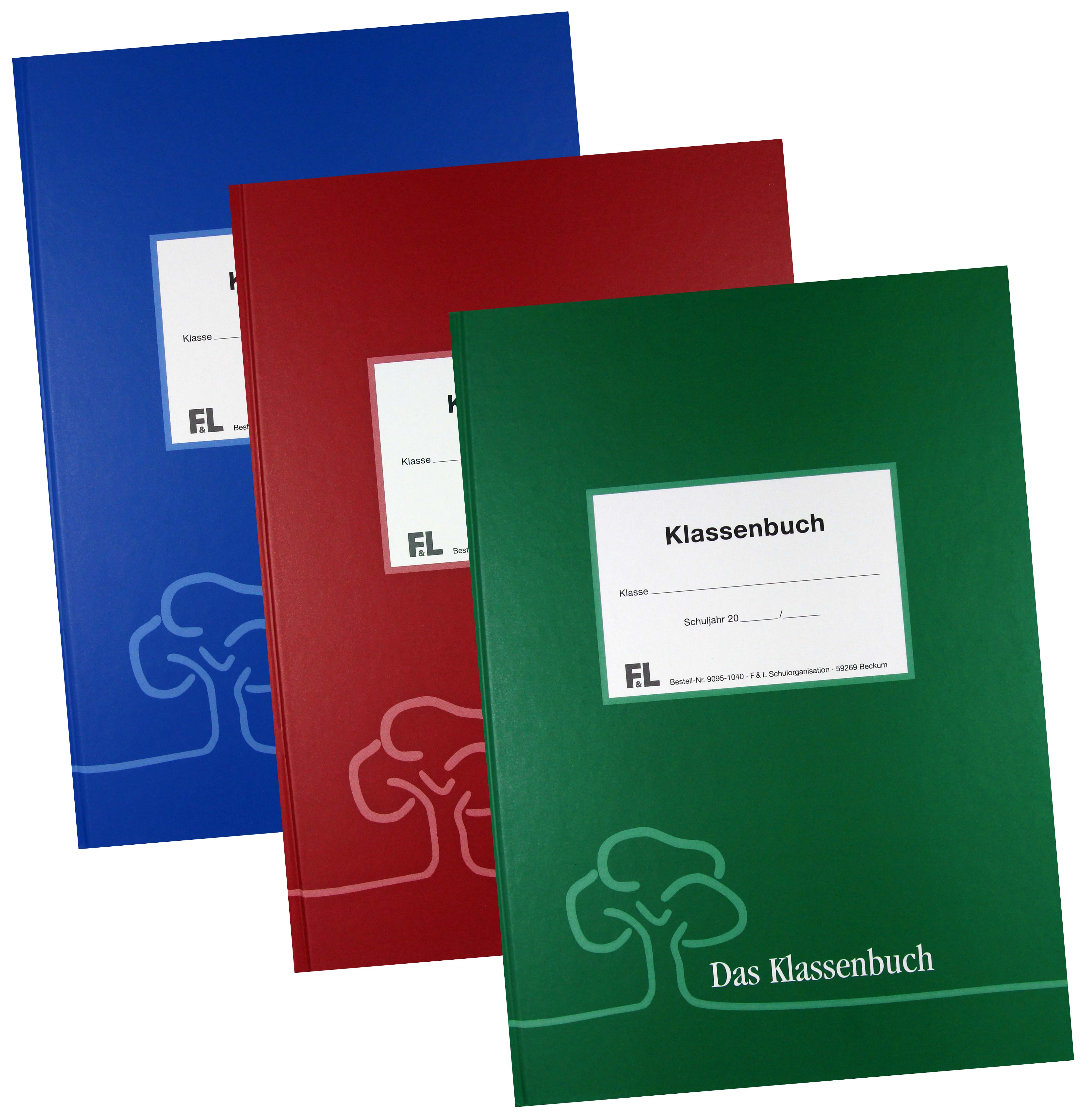Klassenbuch Klassiker Versäumnislisten Umweltfreundlich
