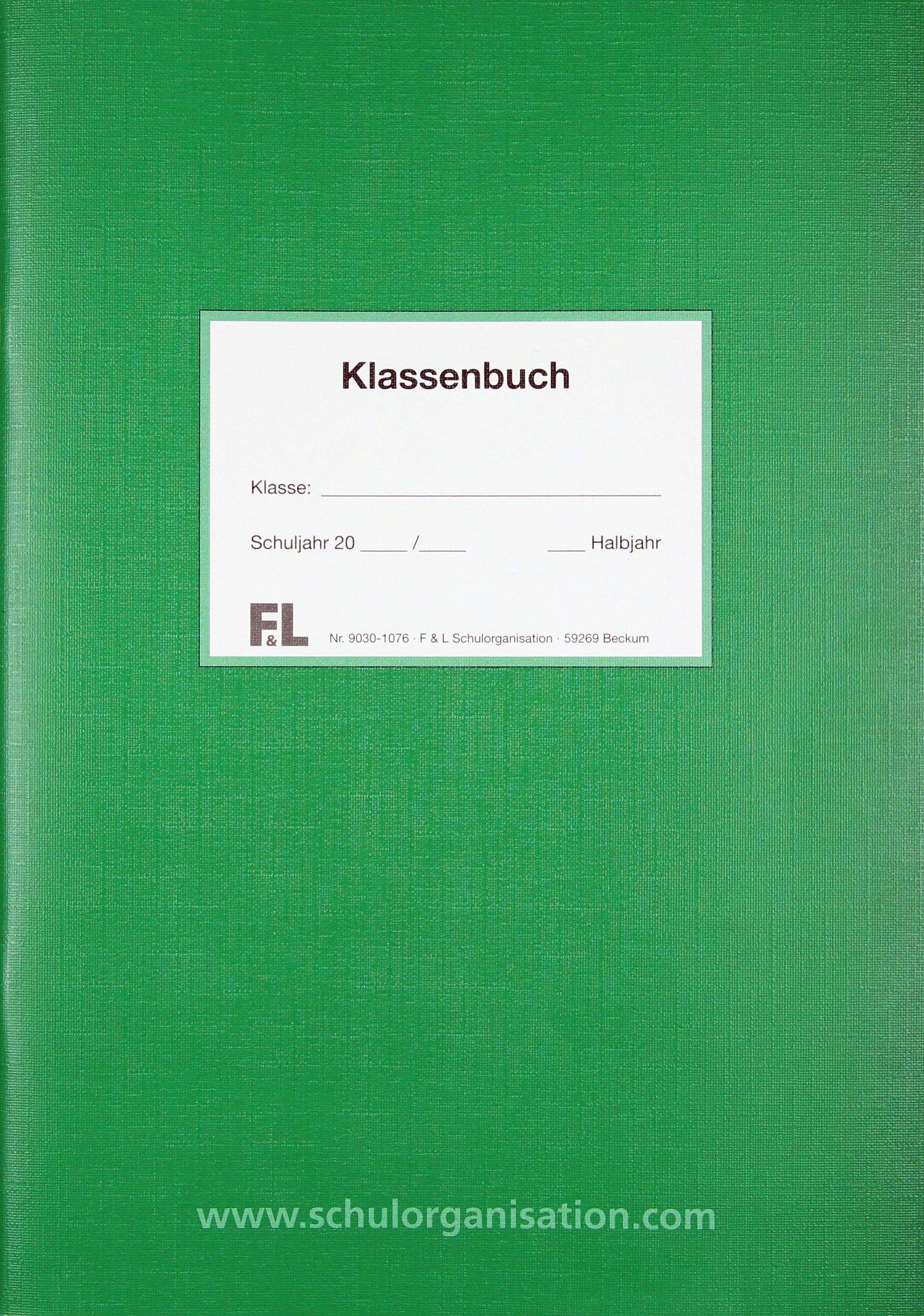 Klassenbuch Teilzeit Vollzeit Berufsschule