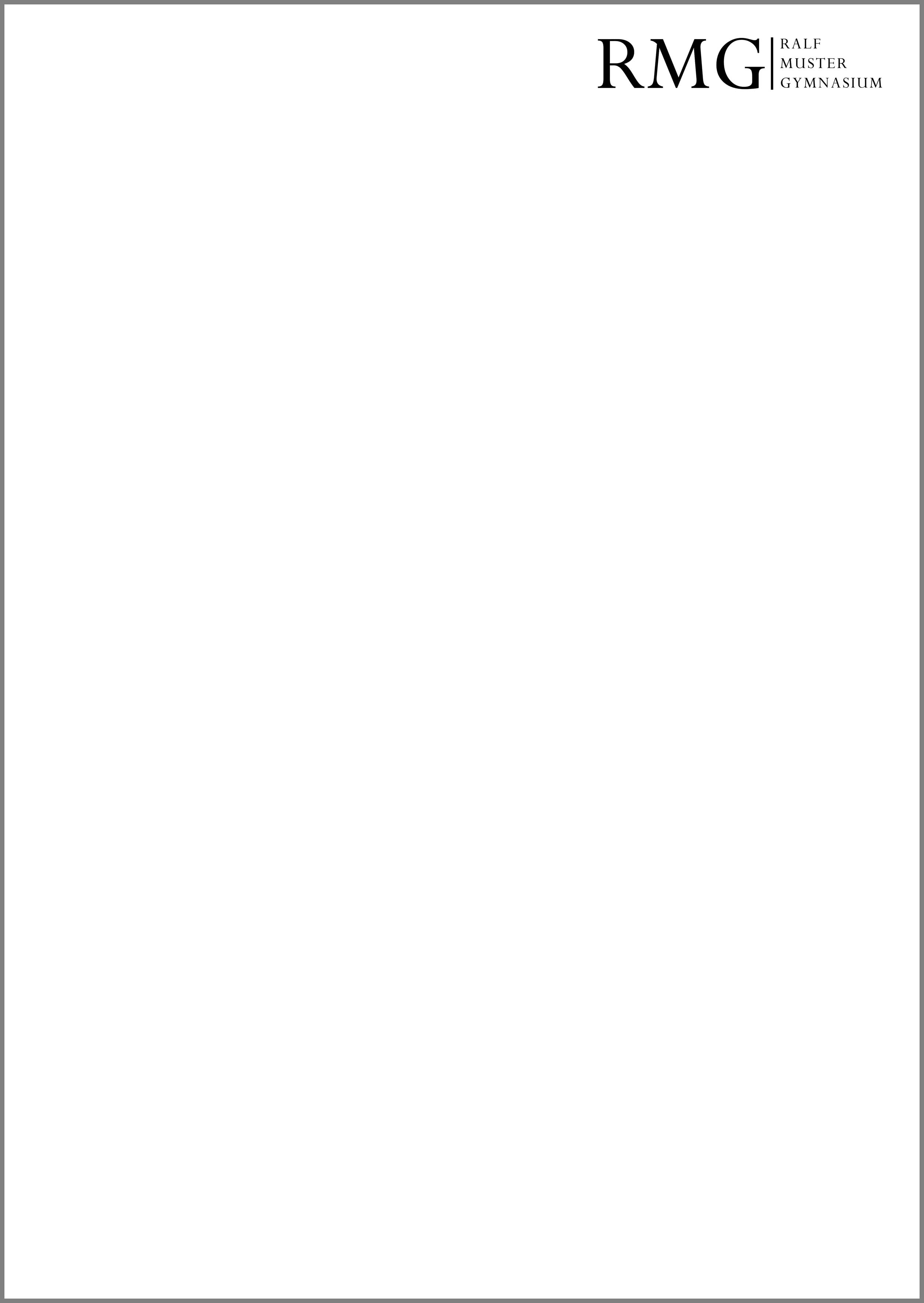 Zeugnispapier DIN A4 - Erstdruck -