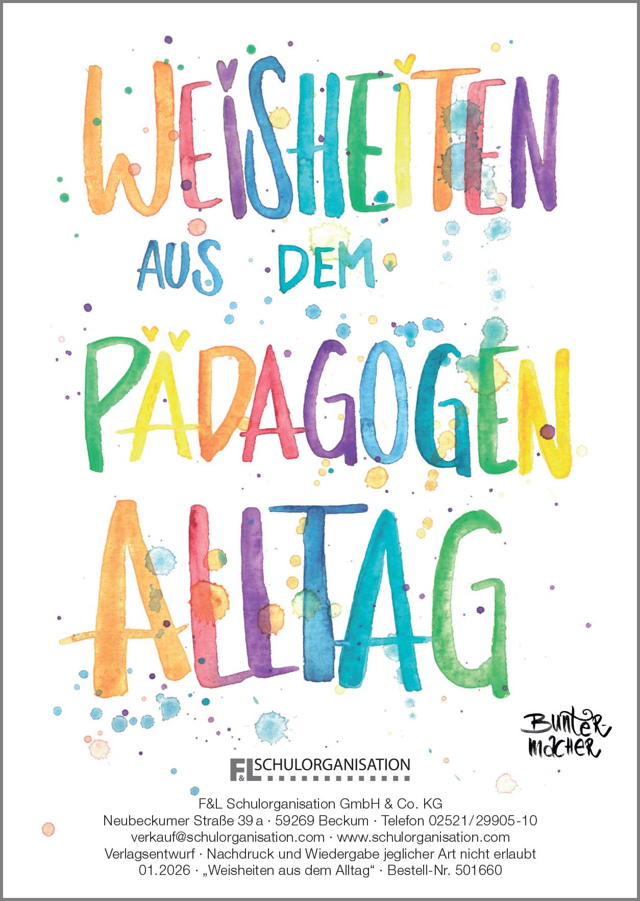 Weisheiten aus dem Schul-Alltag / Postkarten