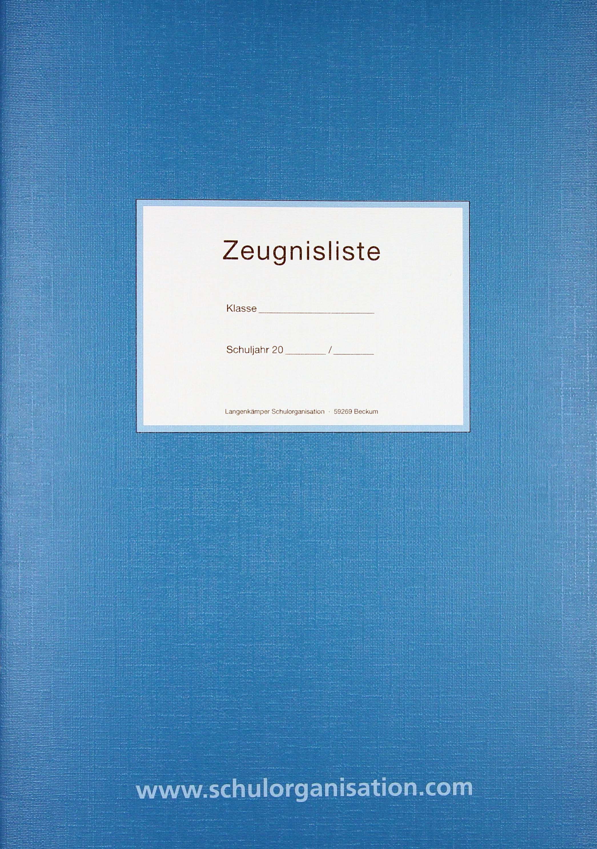 Zeugnisliste