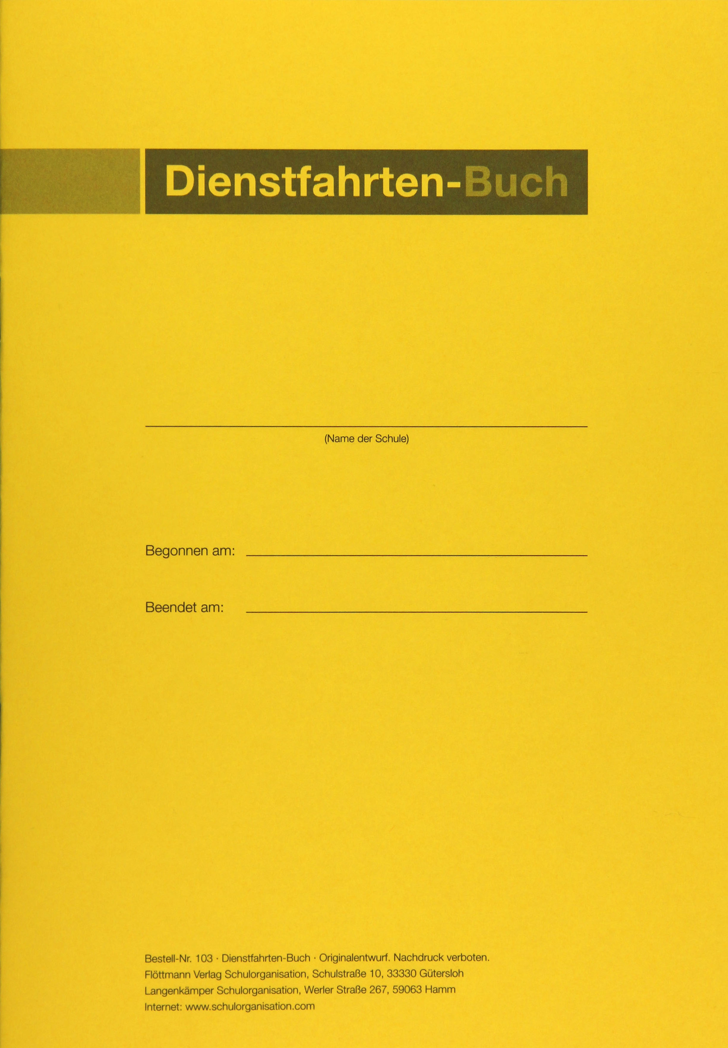 Dienstfahrten Dokumentation