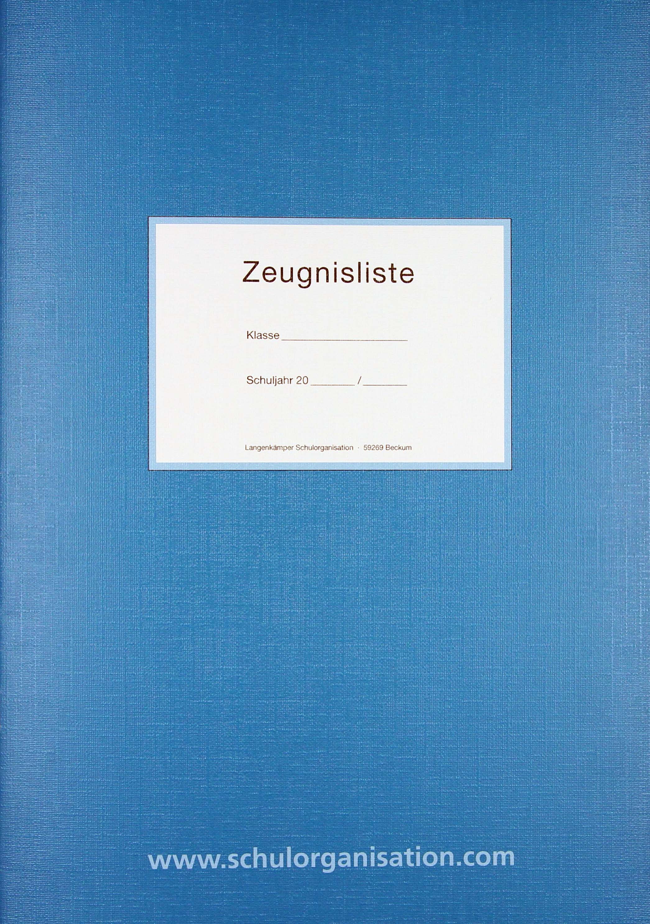 Zeugnisliste
