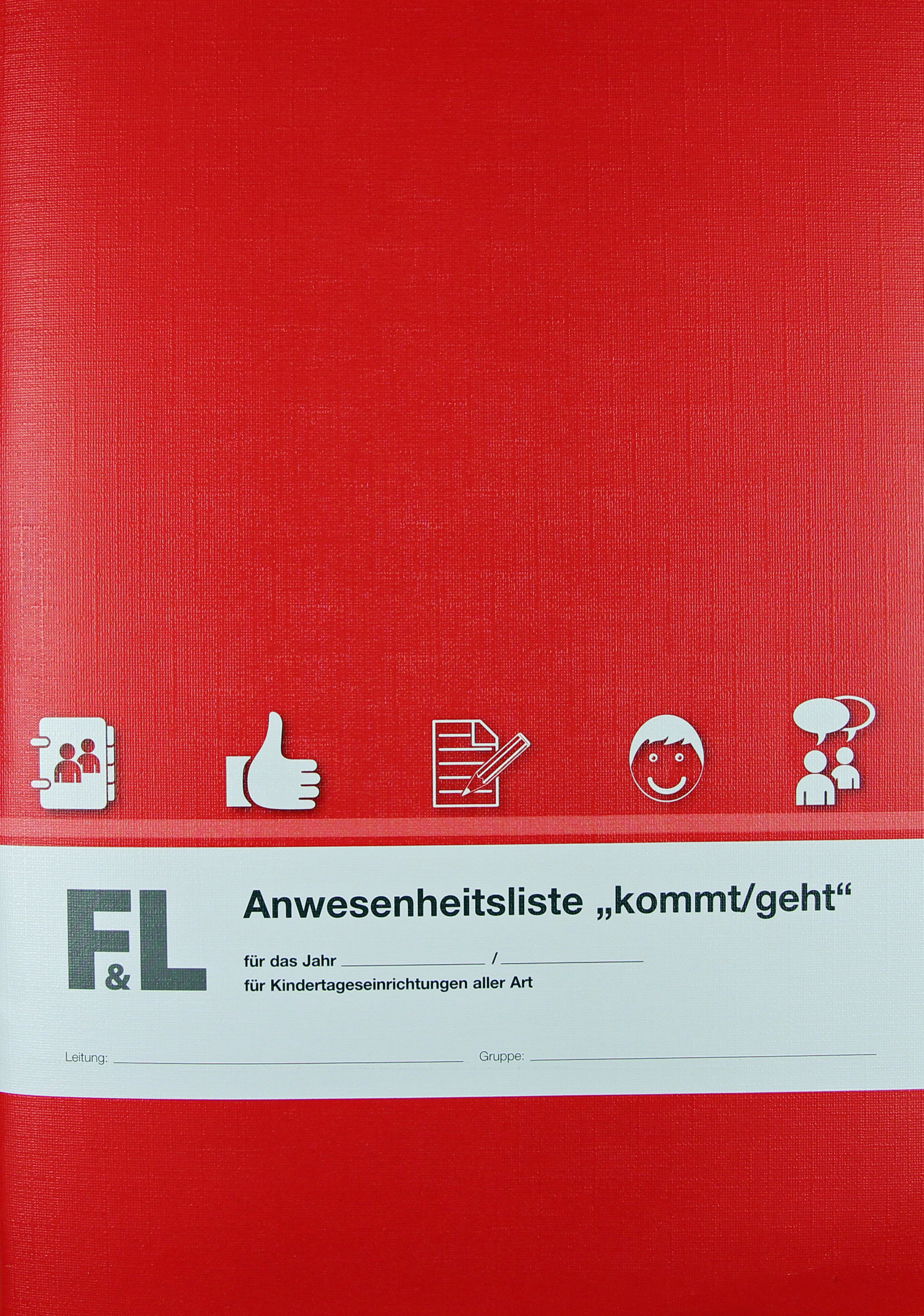 Anwesenheitsliste Kita kommt geht