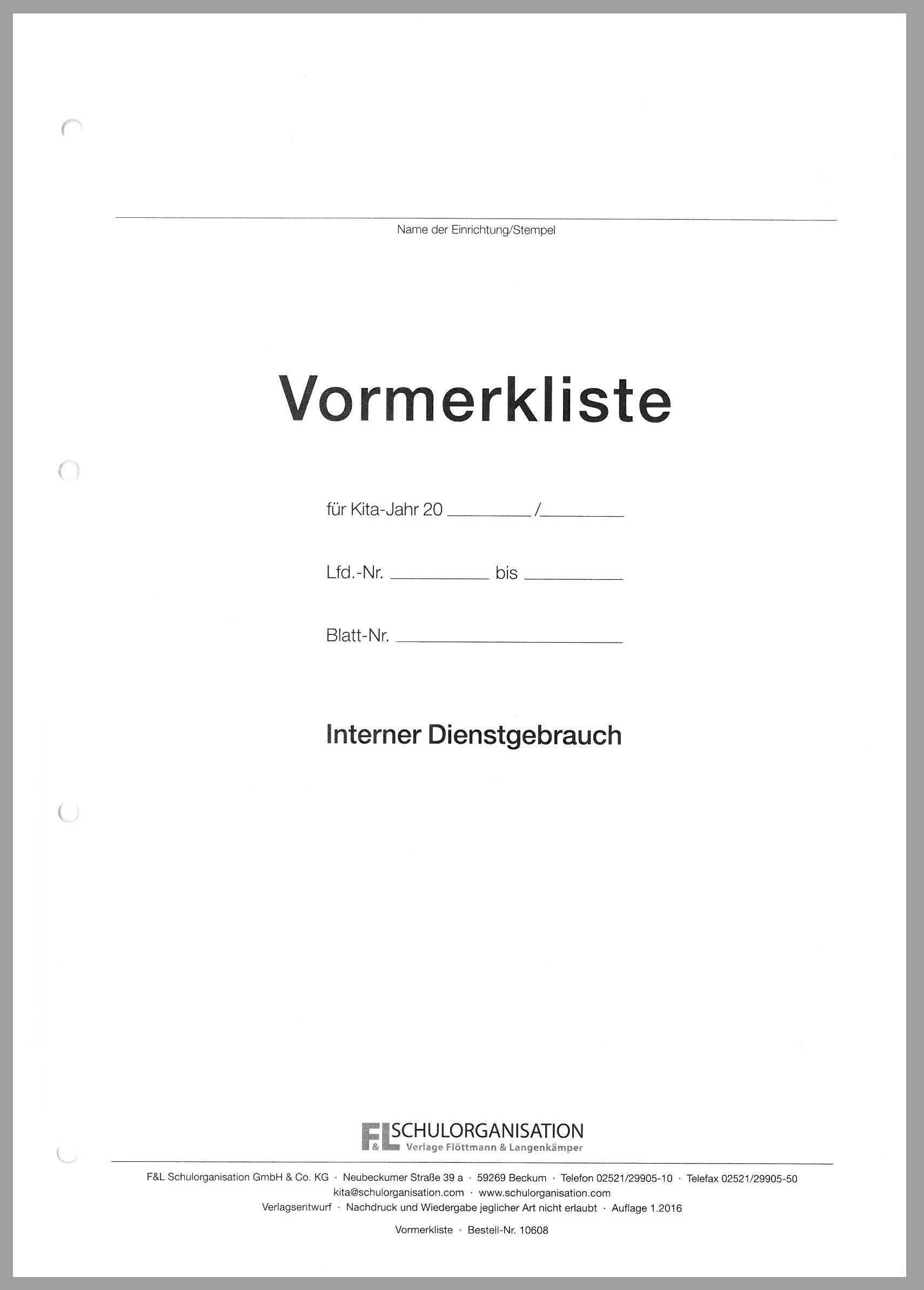 Vormerkliste