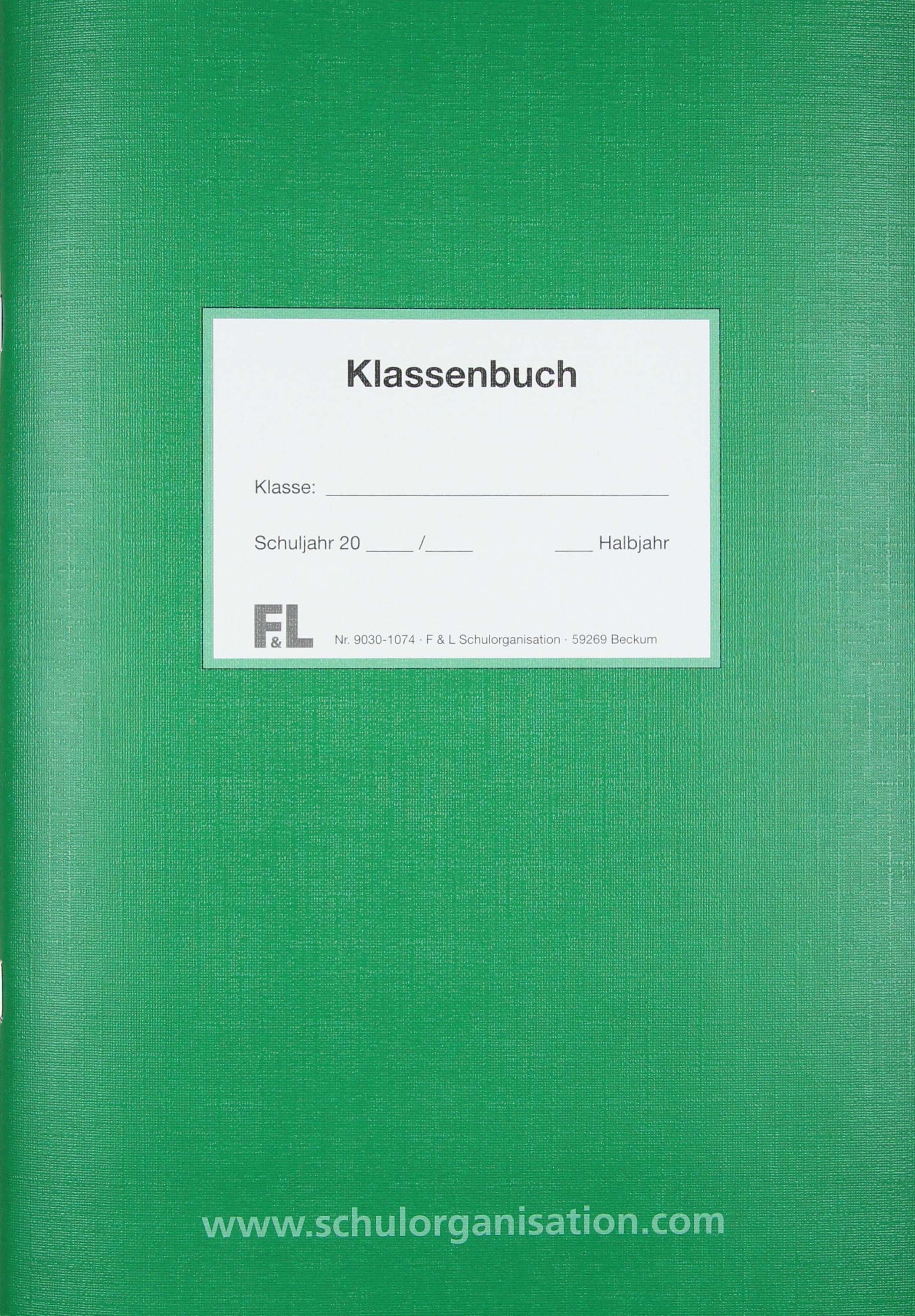 Klassenbuch Teilzeit Vollzeit Berufsschule