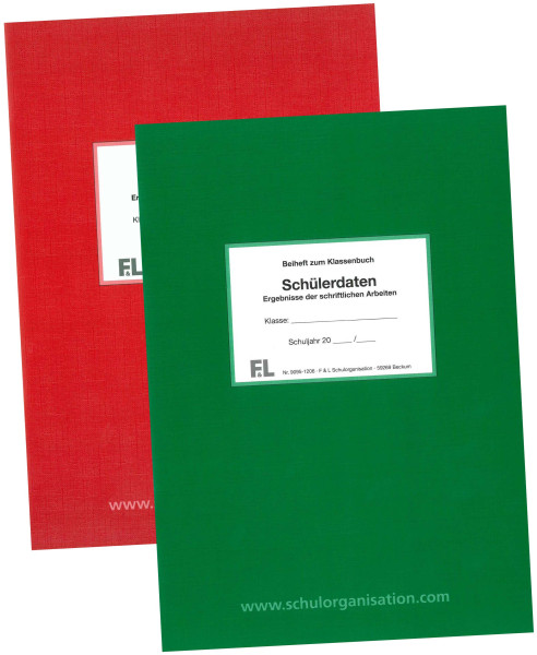 Schülerdaten und Ergebnisse der schriftlichen Arbeiten