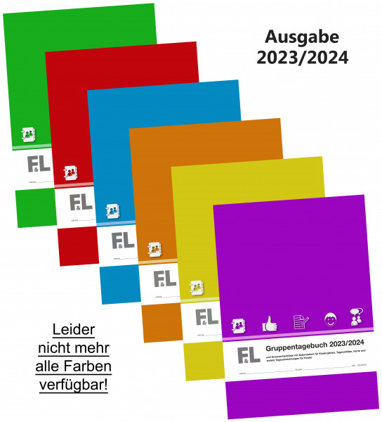 Gruppentagebuch mit Kalendarium Ausgabe 2023/2024