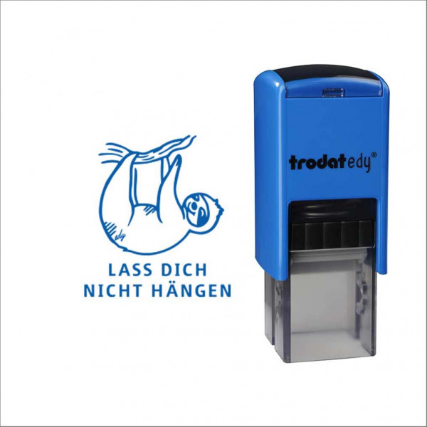 Motivationsstempel LASS DICH NICHT HÄNGEN