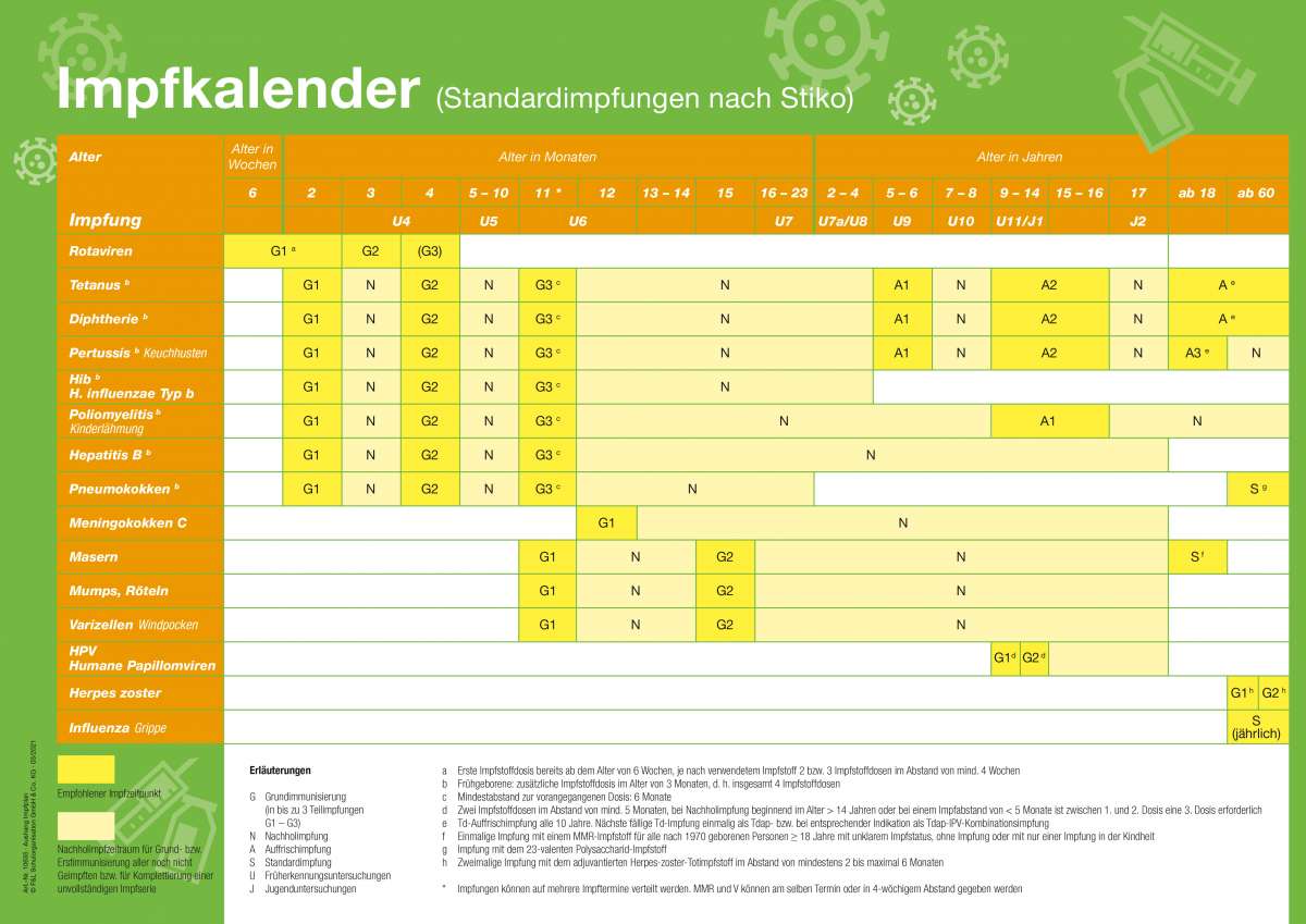 Aushang Impfplan Stiko  F&L Schulorganisation