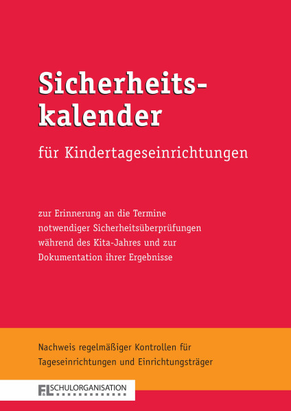 Sicherheitskalender für Kindertageseinrichtungen