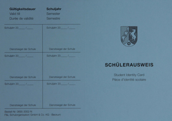 Schülerausweis NRW, Neobond