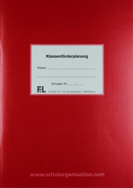 Klassenförderplanung nach der Schuleingangsphase