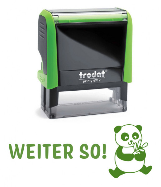 Motivationsstempel Weiter so