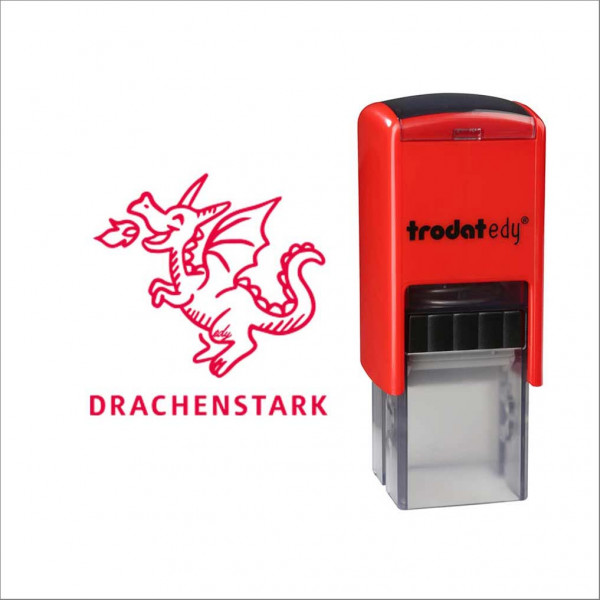 Motivationsstempel Drachenstark