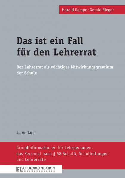 Das ist ein Fall für den Lehrerrat