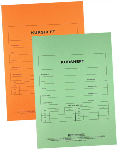 Kursheft Sek II